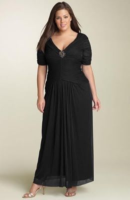 Vestido Plus Size Preto